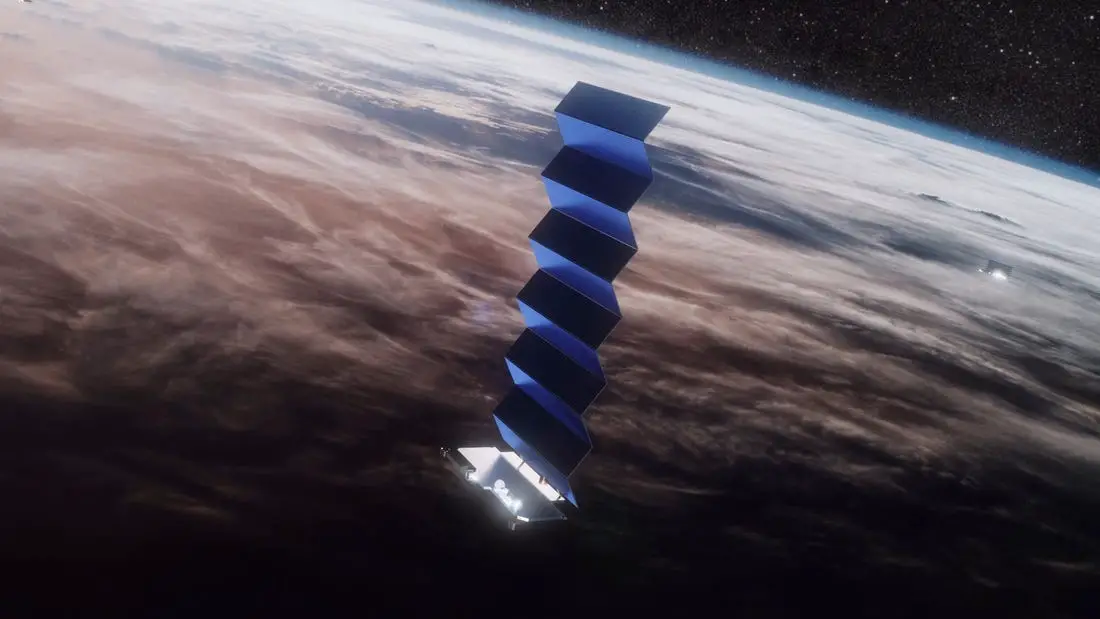 Tempestade geomagnética derruba até 40 satélites SpaceX Starlink