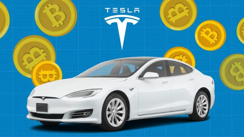 What are Tesla's impairment losses on Bitcoin?