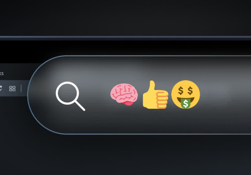 Opera ermöglicht es Benutzern jetzt, Websites nur mit Emojis zu besuchen