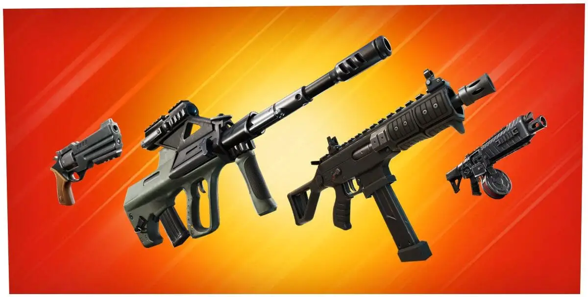 All of the Fortnite Season 2 weapons