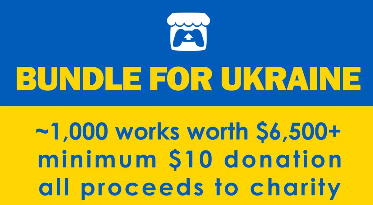 1000-częściowy pakiet gier niezależnych dla Ukrainy