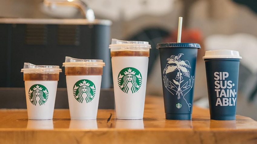 Starbucks getting rid of cups