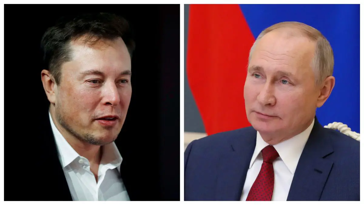 Elon Musk challenges Vladimir Putin into single combat