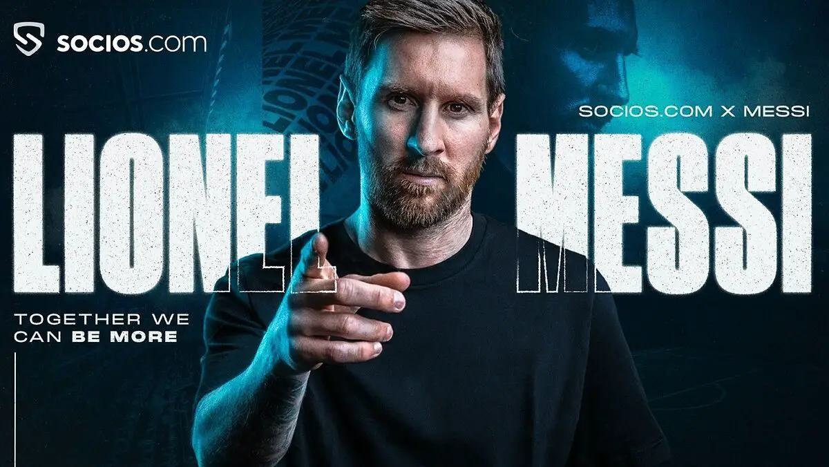 Messi Socios deal completed: Lionel Messi is the new Global Brand Ambassador of Socios