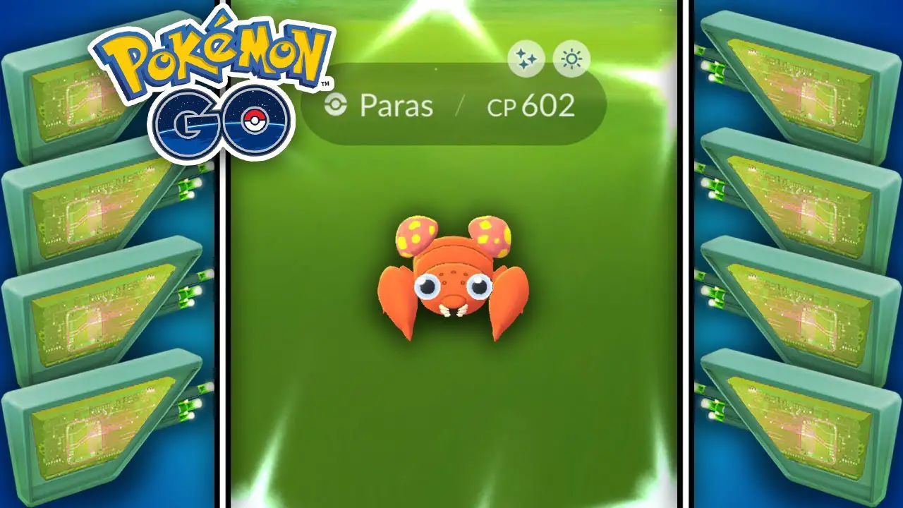 How to catch a shiny Paras in Pokémon Go?