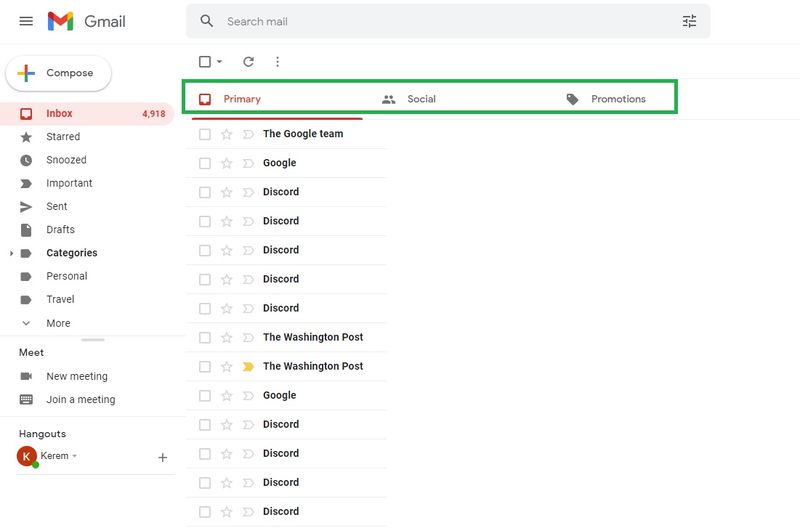 Wie lösche ich alle E-Mails in Gmail?