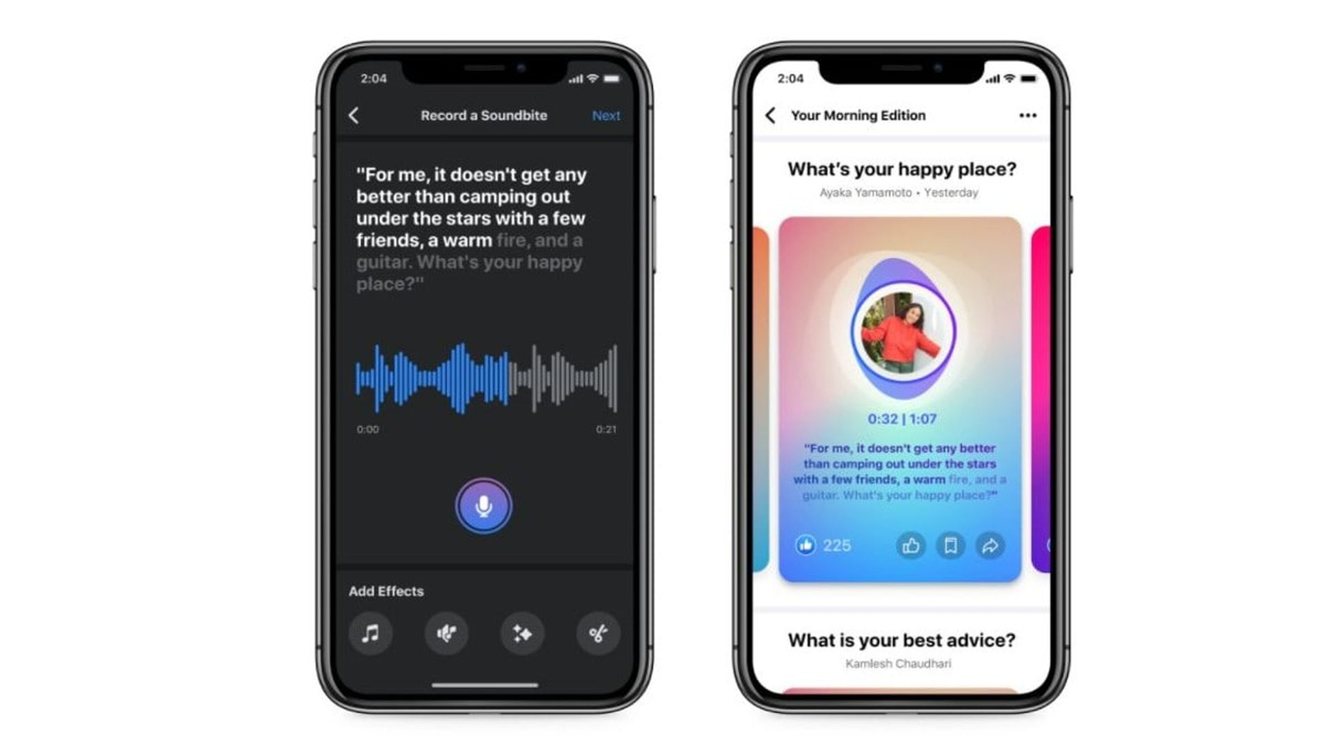 Facebook has new audio features: Soundbites, Facebook Podcasts & Live Audio Rooms