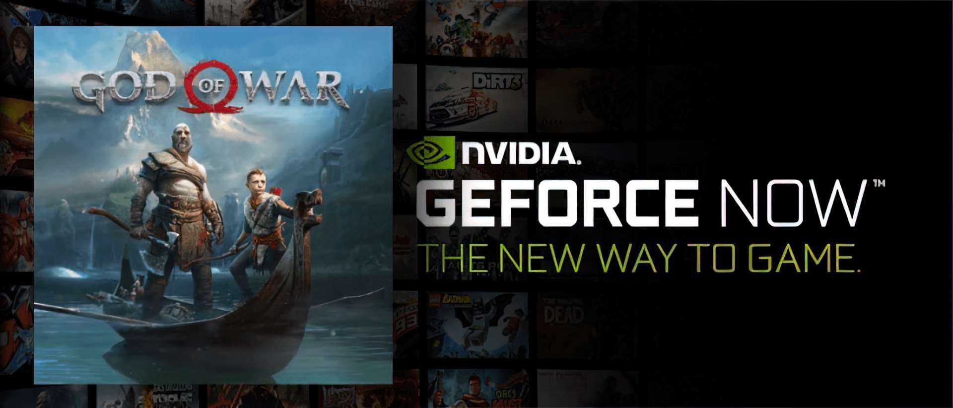 Nvidia GeForce Now-lek laat zien dat God of War naar het platform komt