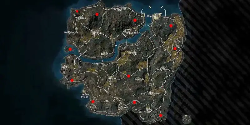 Learn where to find a PUBG secret room key. 