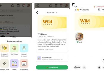 What is Clubhouse in-room gaming feature?