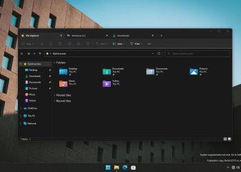 Microsoft will bring tabs in File Explorer for Windows 11