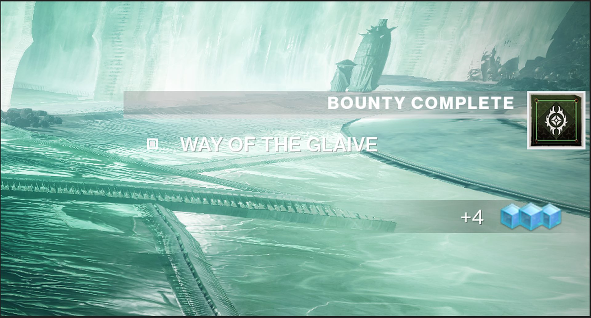 Bug fix: How to get Destiny 2 way of the Glaive bounty?