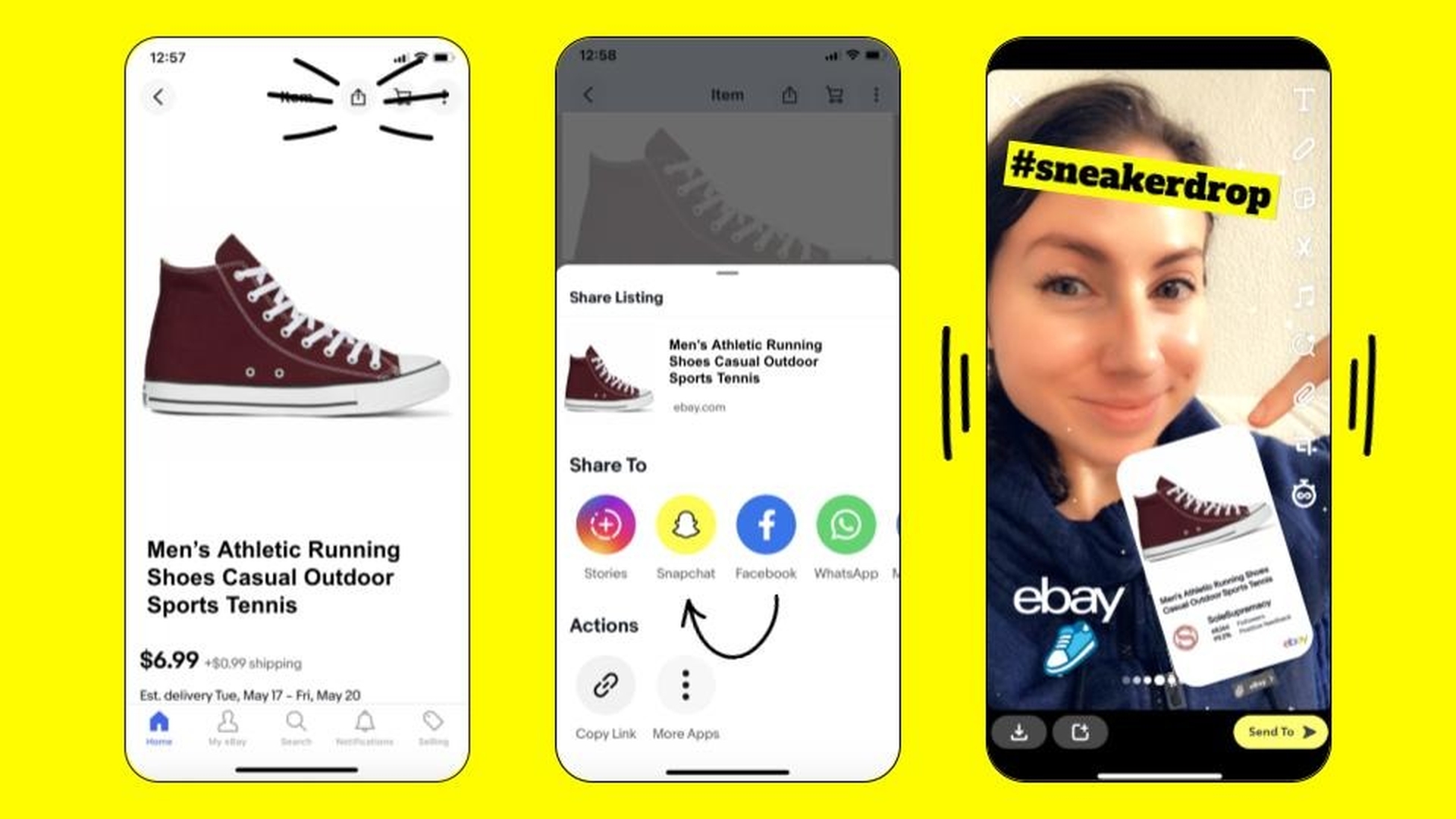 In this article, we are going to cover how to add eBay listing on Snapchat, so you can share your listings with your Snapchat connections.