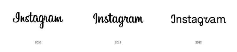 Das neue Schriftdesign von Instagram