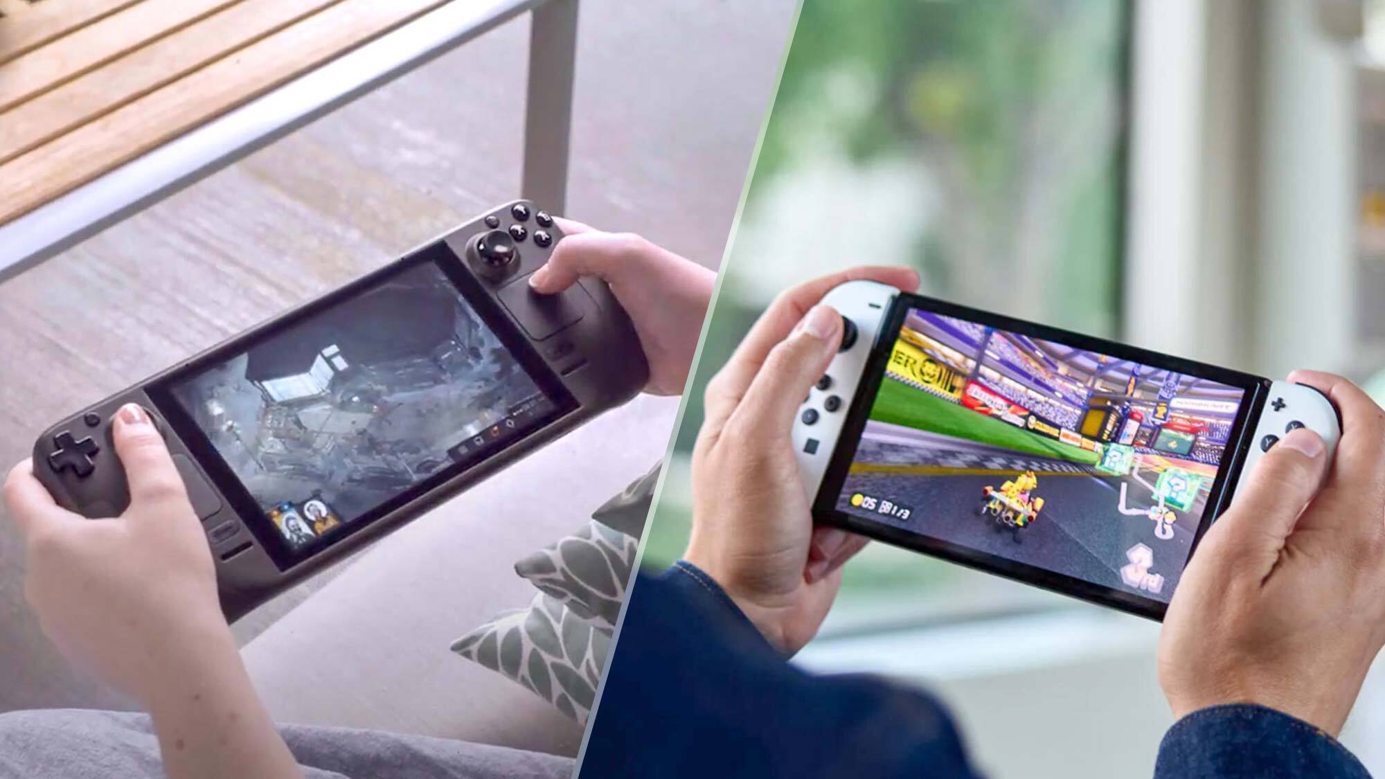 Comparaison : Steam Deck vs Nintendo Switch