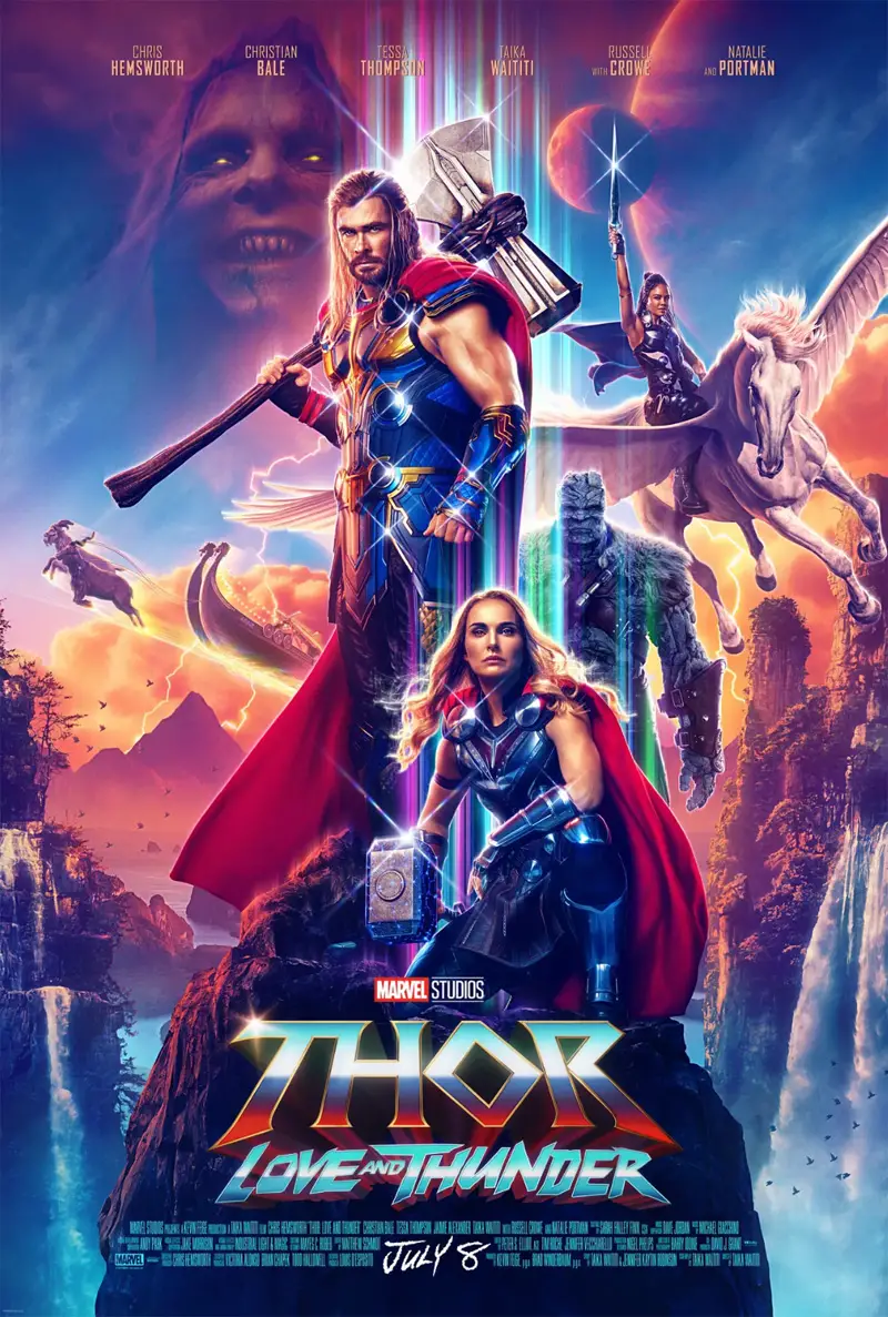 La bande-annonce de Marvel Thor Love and Thunder est sortie