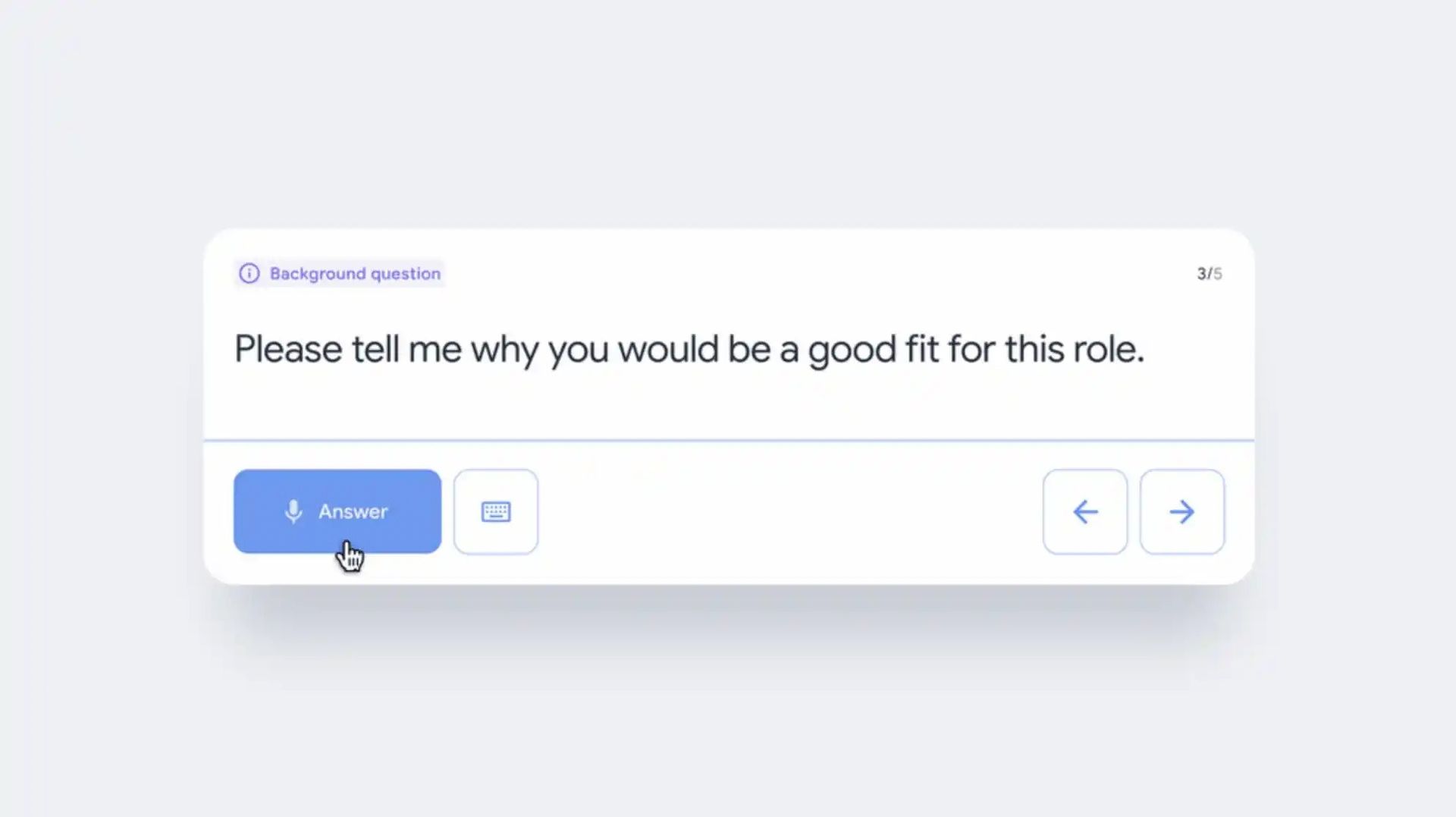 Se você estiver nervoso antes de uma entrevista de emprego, a nova ferramenta de IA chamada Google Interview Warmup ajudará você a praticar com antecedência.  O Google agora tem uma ferramenta para auxiliar os candidatos na prática de entrevistas de emprego.  É verdade que as entrevistas de emprego podem ser estressantes.  Você pode praticar e estar mais preparado antes de ir para uma entrevista graças à nova ferramenta do Google.