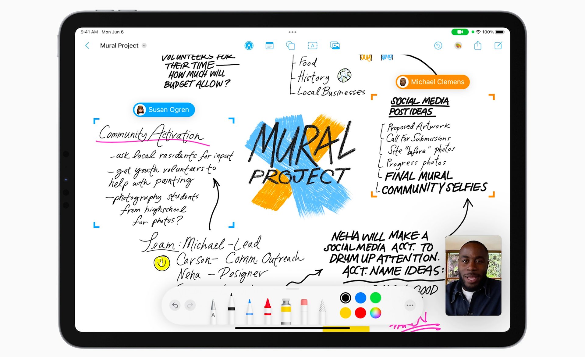 Apple Freeform: trabalhe de forma colaborativa no iPhone, iPad e Mac