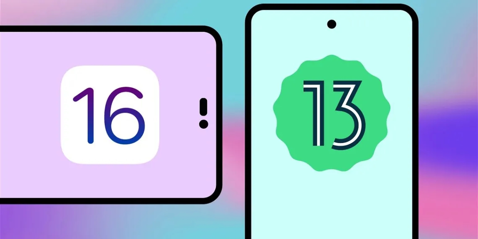 Comparaison : iOS 16 vs Android 13
