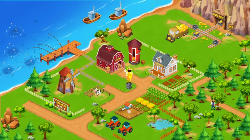 Best NFT mobile games: Farmers World