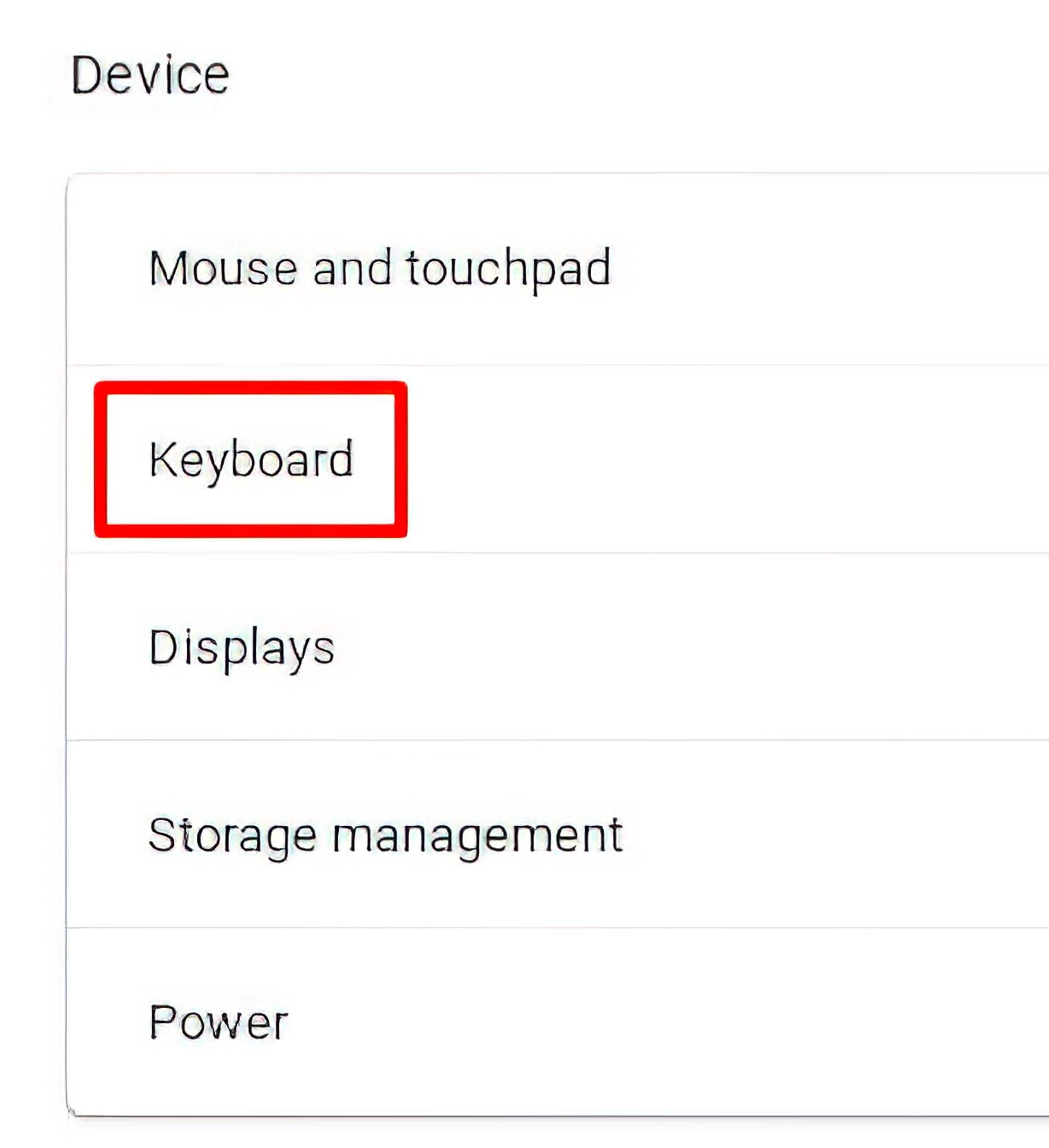 Как включить или выключить Chromebook Caps Lock?