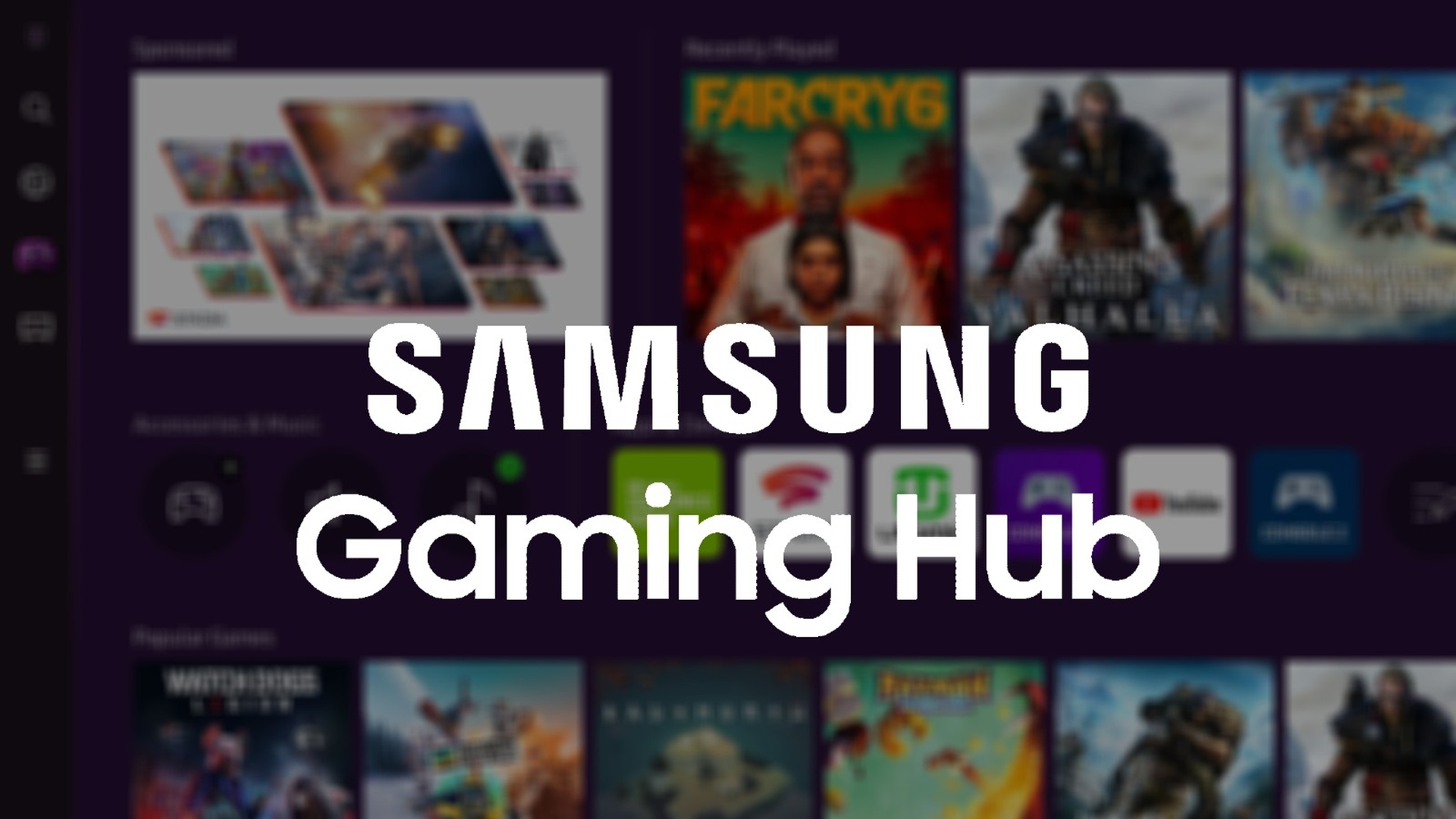 Samsung Gaming Hub is almost here, and it will feature Xbox Cloud Gaming as a way to enjoy games without a console on 2022 Samsung Smart TVs.
