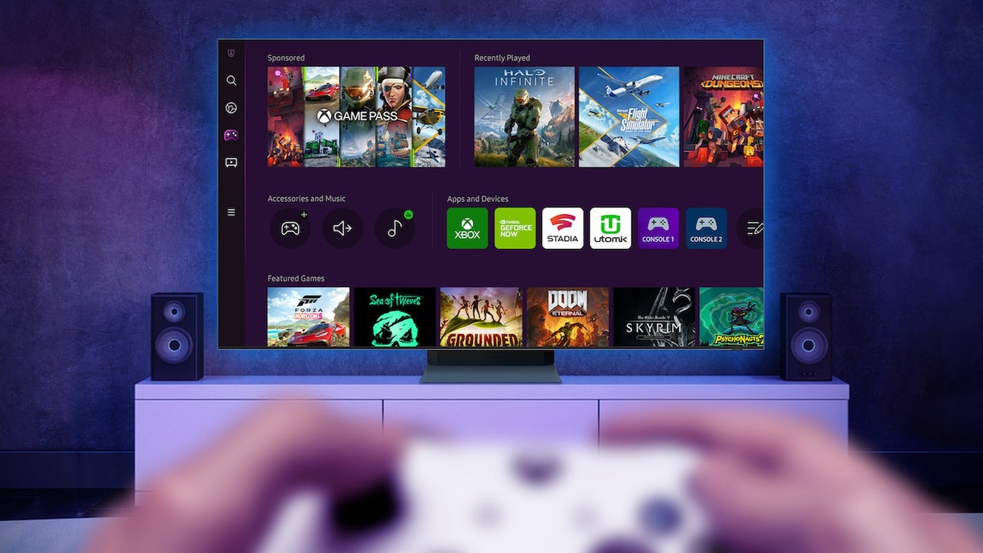 Samsung Gaming Hub está adicionando Xbox Cloud Gaming