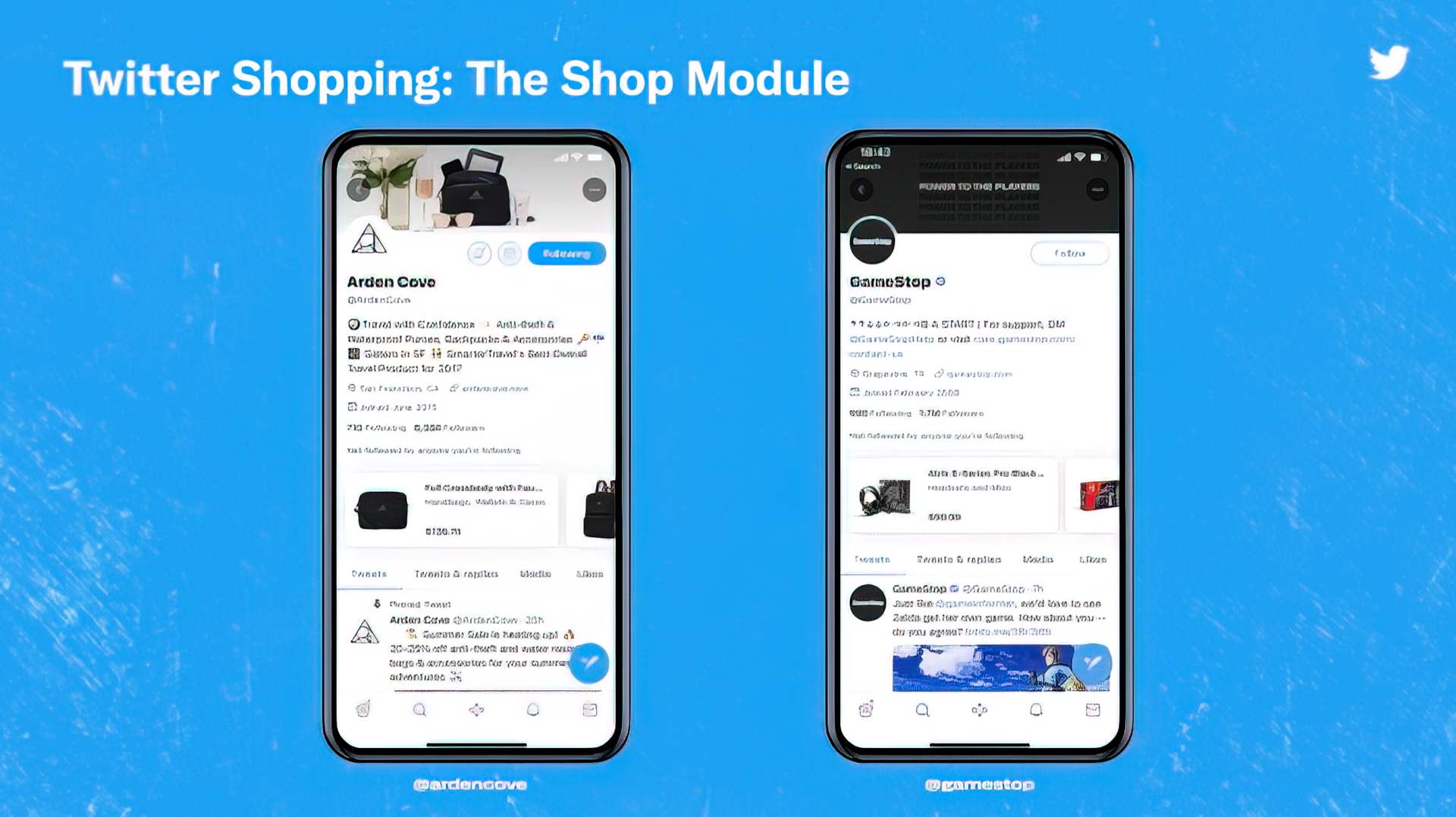 Shopify Twitter 통합을 통해 Shopify 판매자는 Twitter Professional 프로필에 항목을 나열할 수 있으며 각 항목은 고객을 안내합니다.