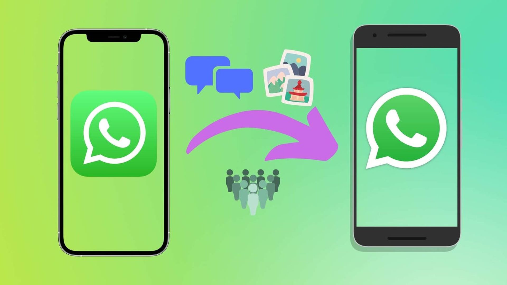 How to transfer Whatsapp messages from Android to iPhone?