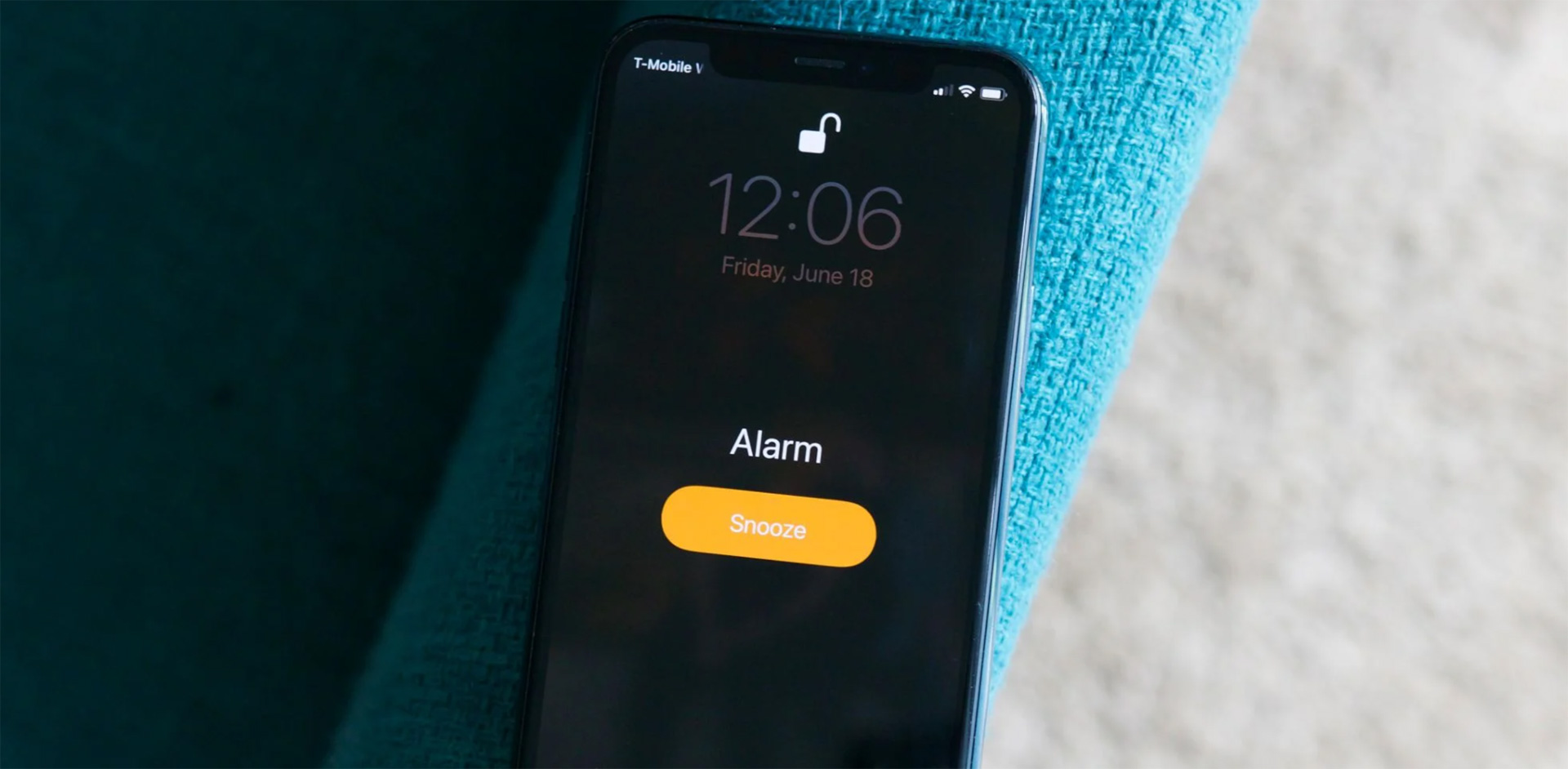 Como alterar o tempo de soneca no iPhone?