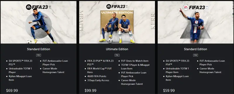 Hoe FIFA 23 pre-orderen?