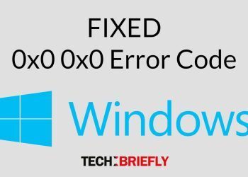 0x0 0x0 Windows error code fixed
