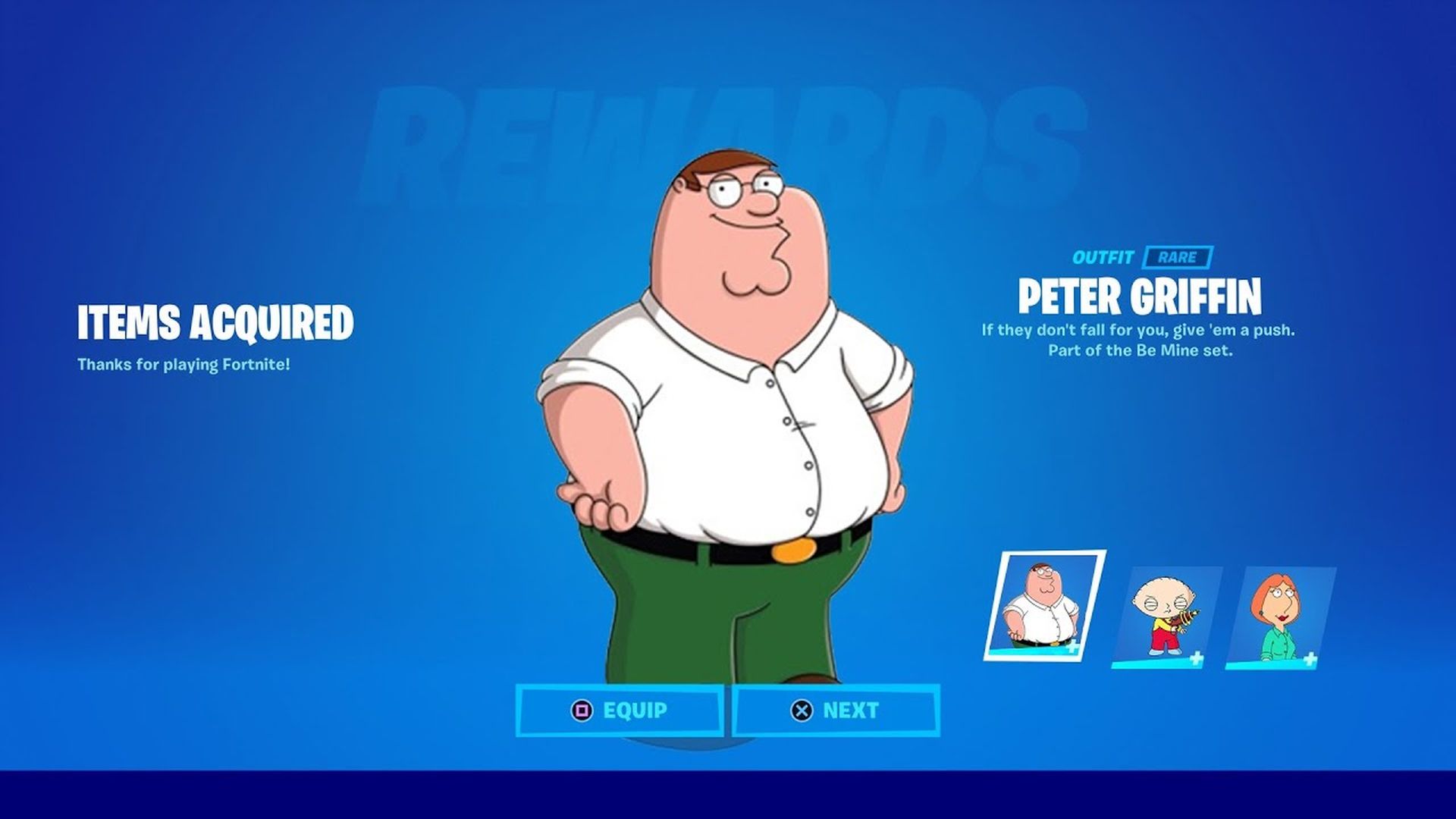 Fortnite x Family Guy: Is Peter Griffin in Fortnite?