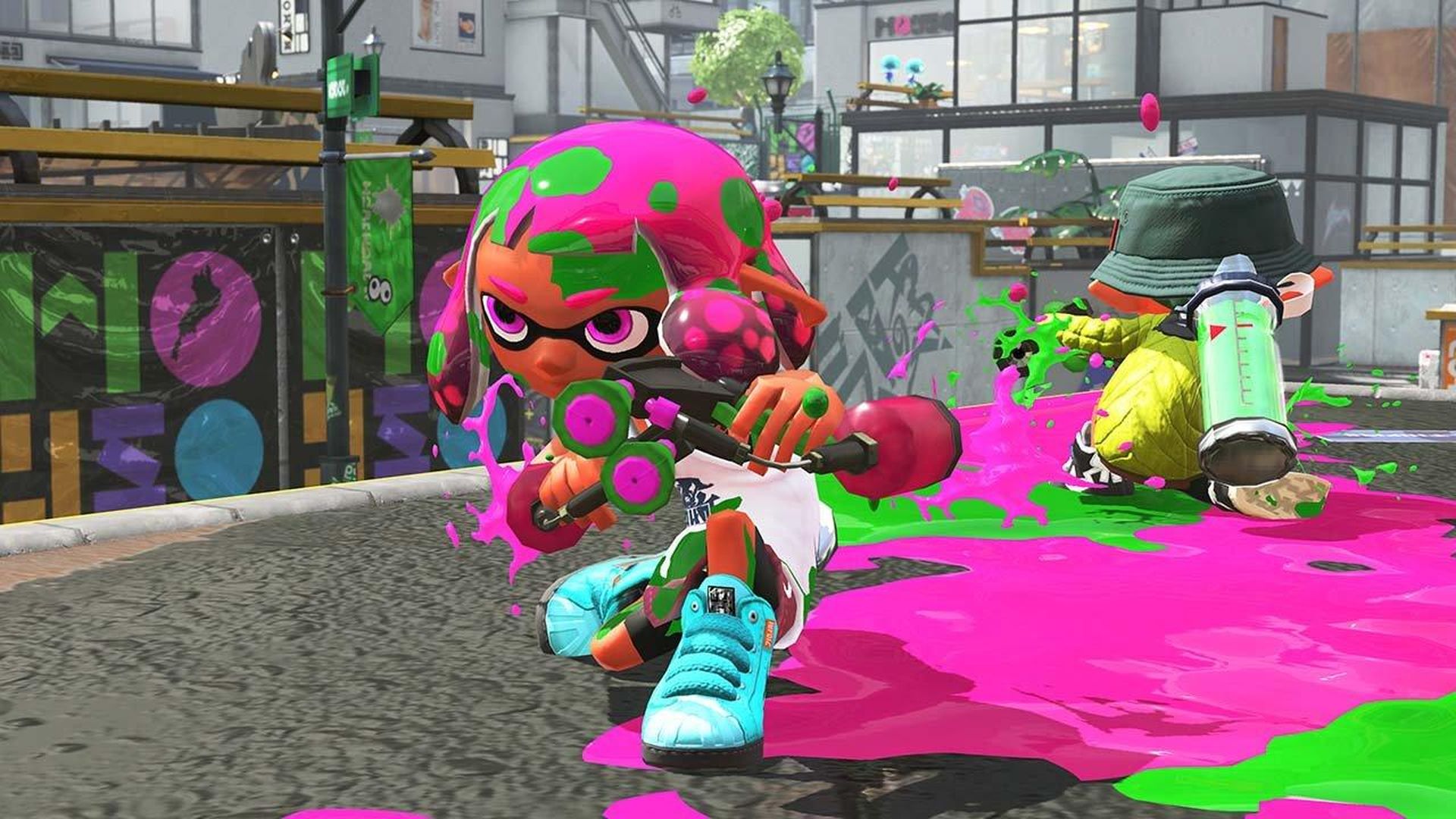How to draw in Splatoon 2?