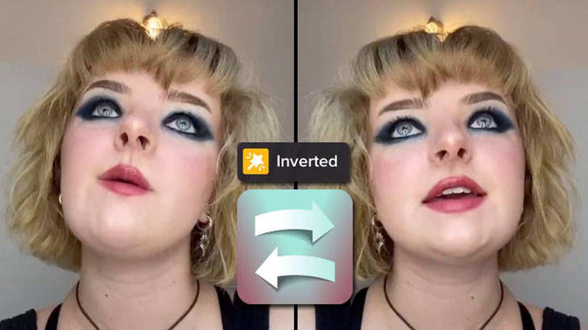 TikTok now has a very interesting filter that mirrors your face, and many are asking: 