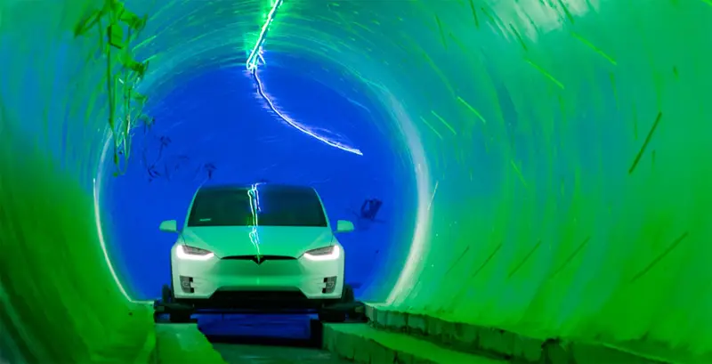 What is Elon Musk tunnel project?