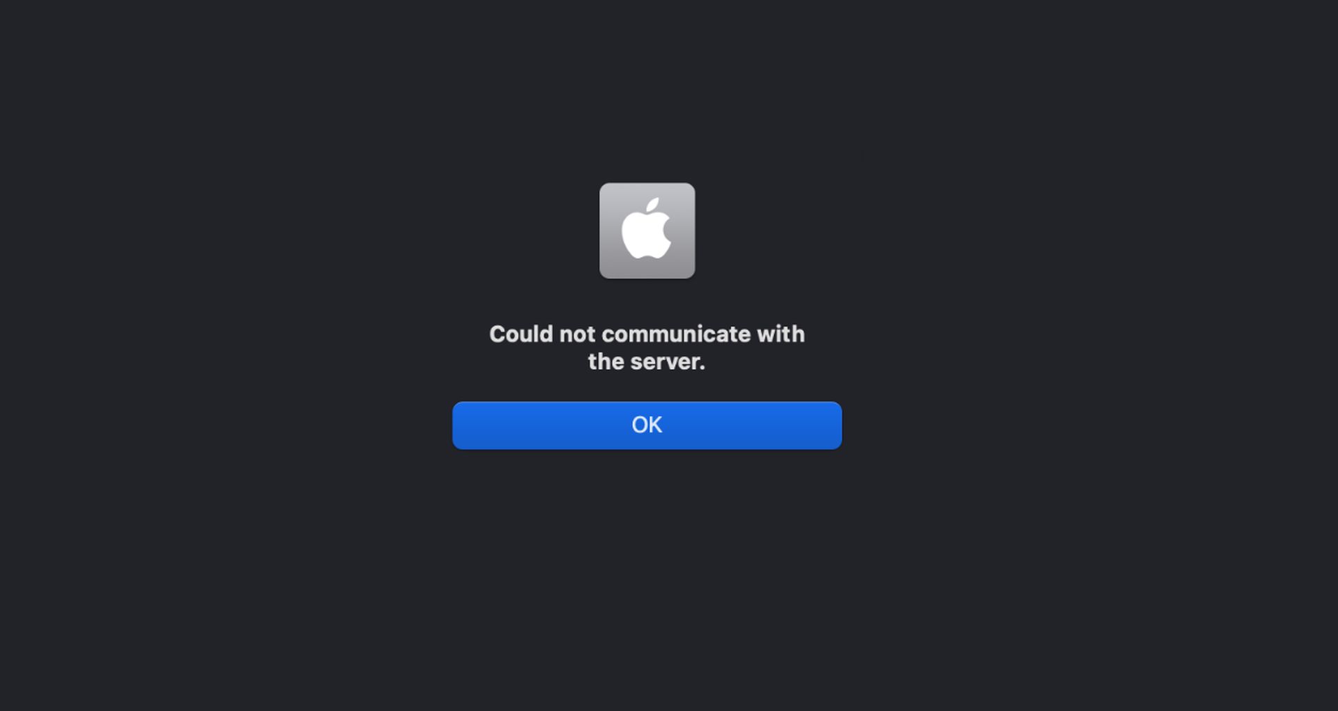 Risolto: iCloud non poteva comunicare con il server