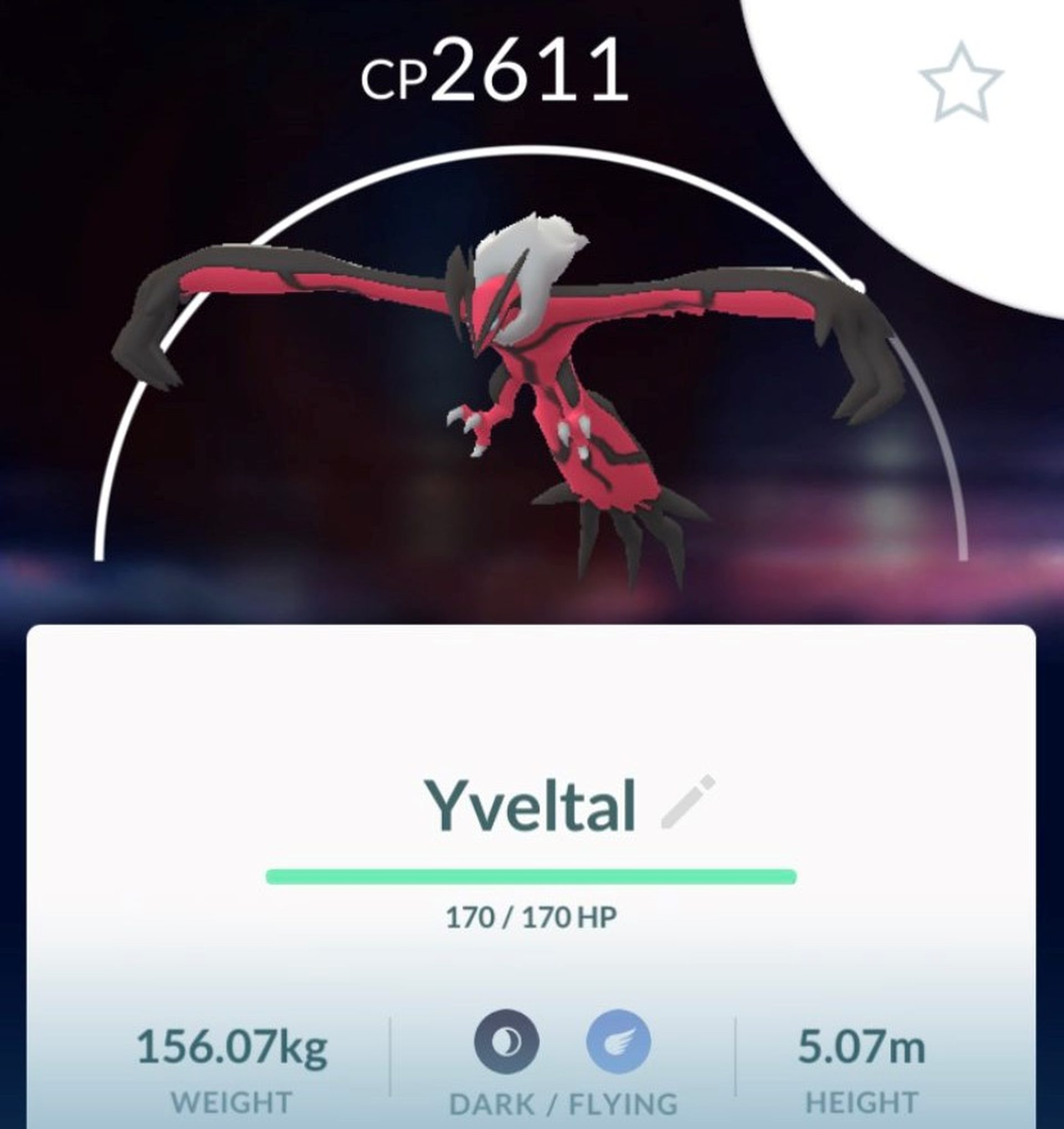 How to catch Yveltal in Pokemon Go?