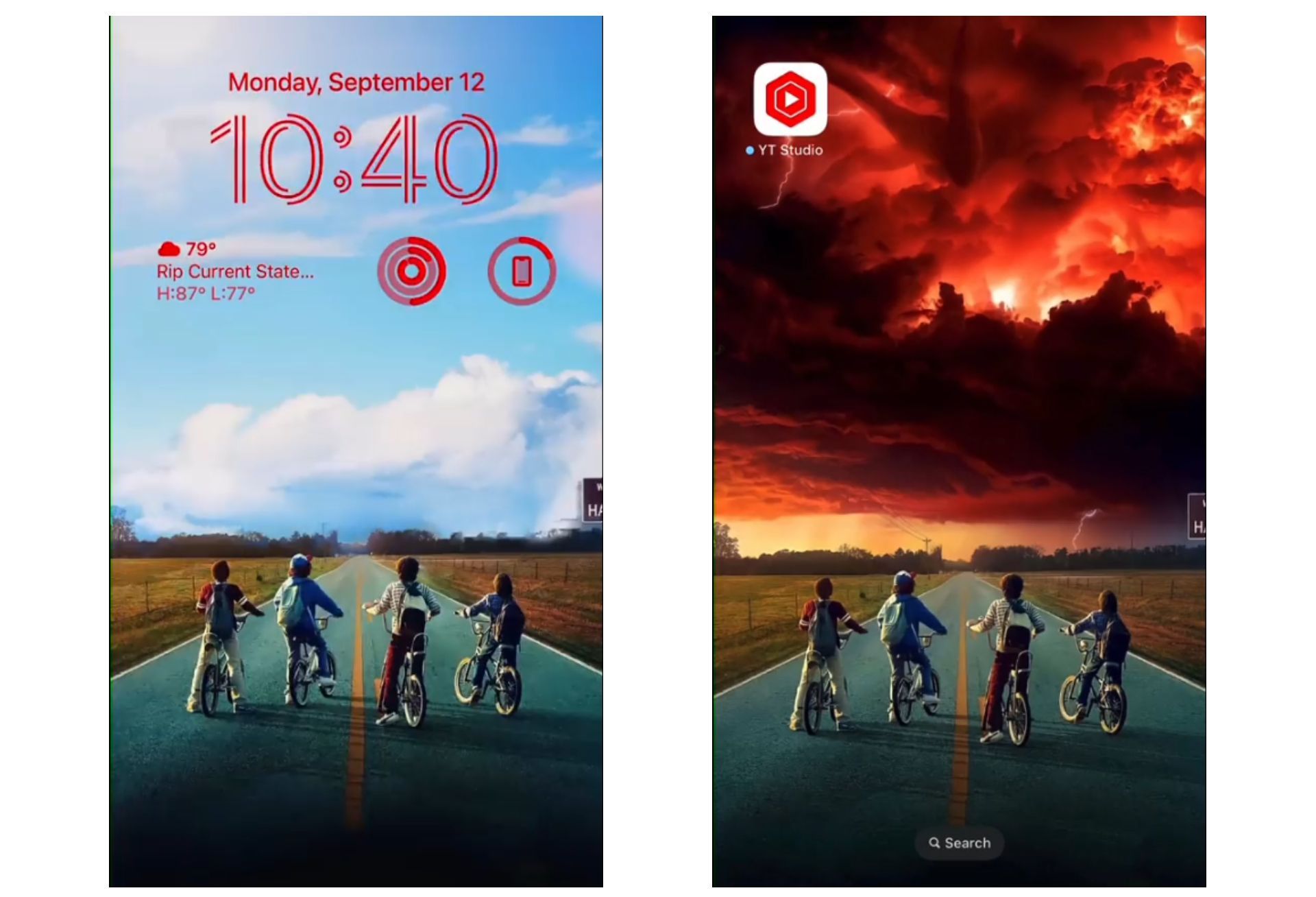 How to create Stranger Things wallpaper in iOS 16? • TechBriefly