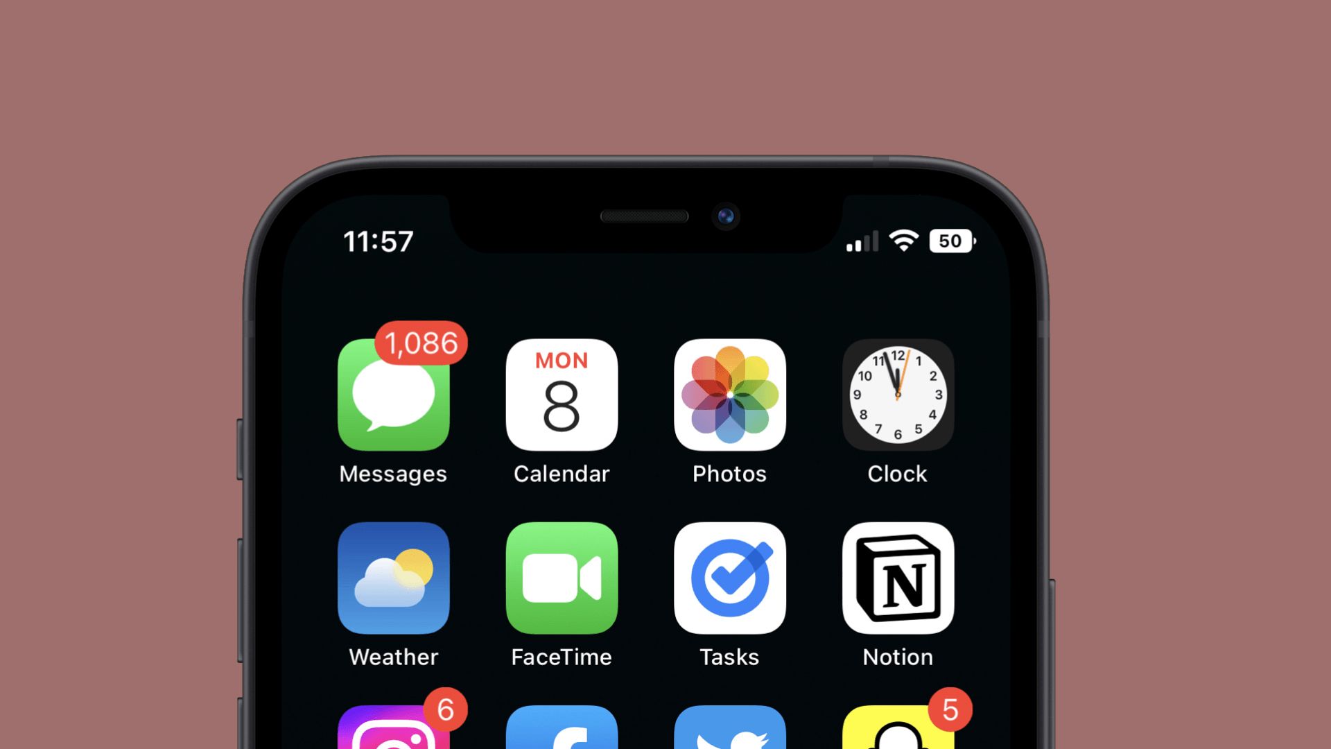 How to remove the home screen search bar on iOS 16?