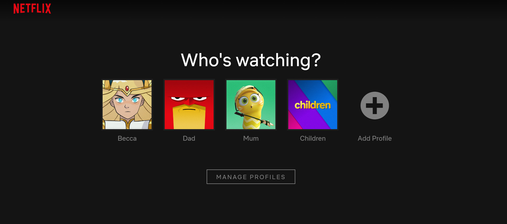 How to delete a profile on Netflix?