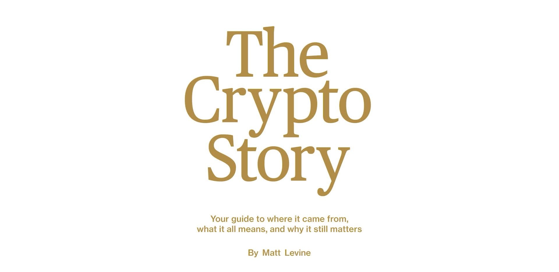 In this article, we are going to be covering 40,000-word Matt Levine Crypto Story, and sharing with you the key takeaways, so you can take insight from the essay.