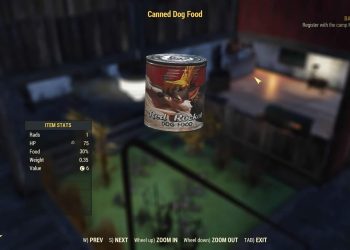 Fallout 76 canned dog food locations