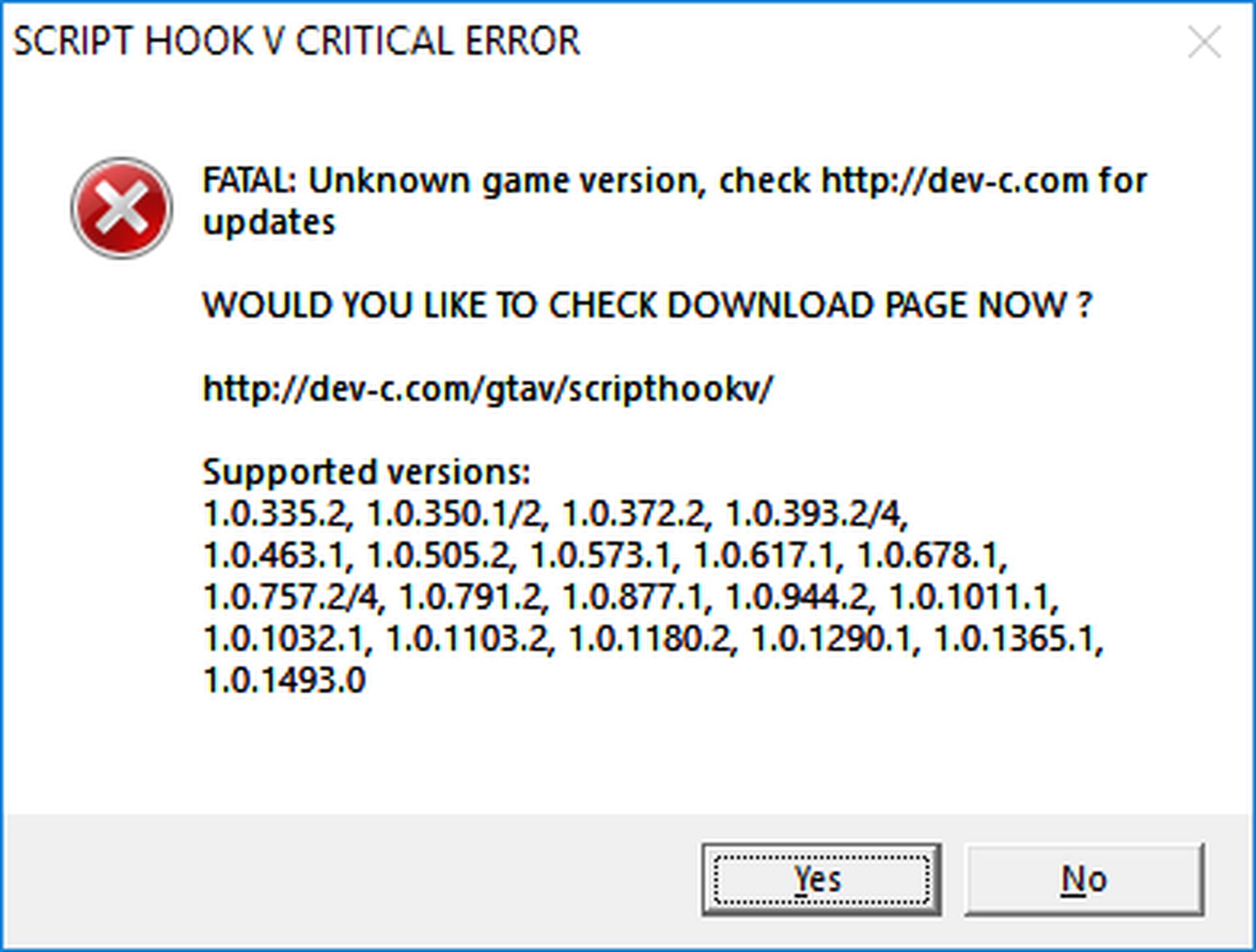 GTA 5 Script Hook V Critical Error: How to fix it? (2022)