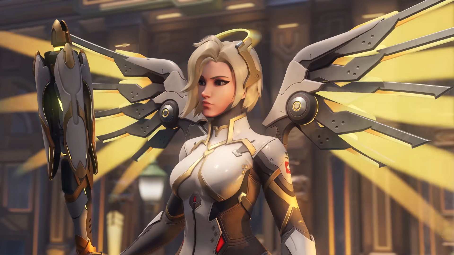 How to super jump as Mercy in Overwatch 2