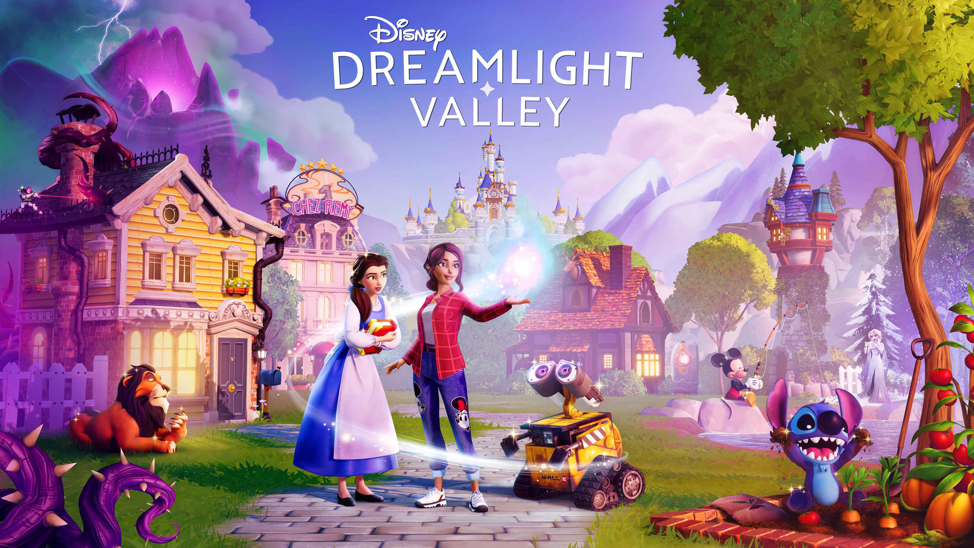 Disney Dreamlight Valley how to get rid of stumps?