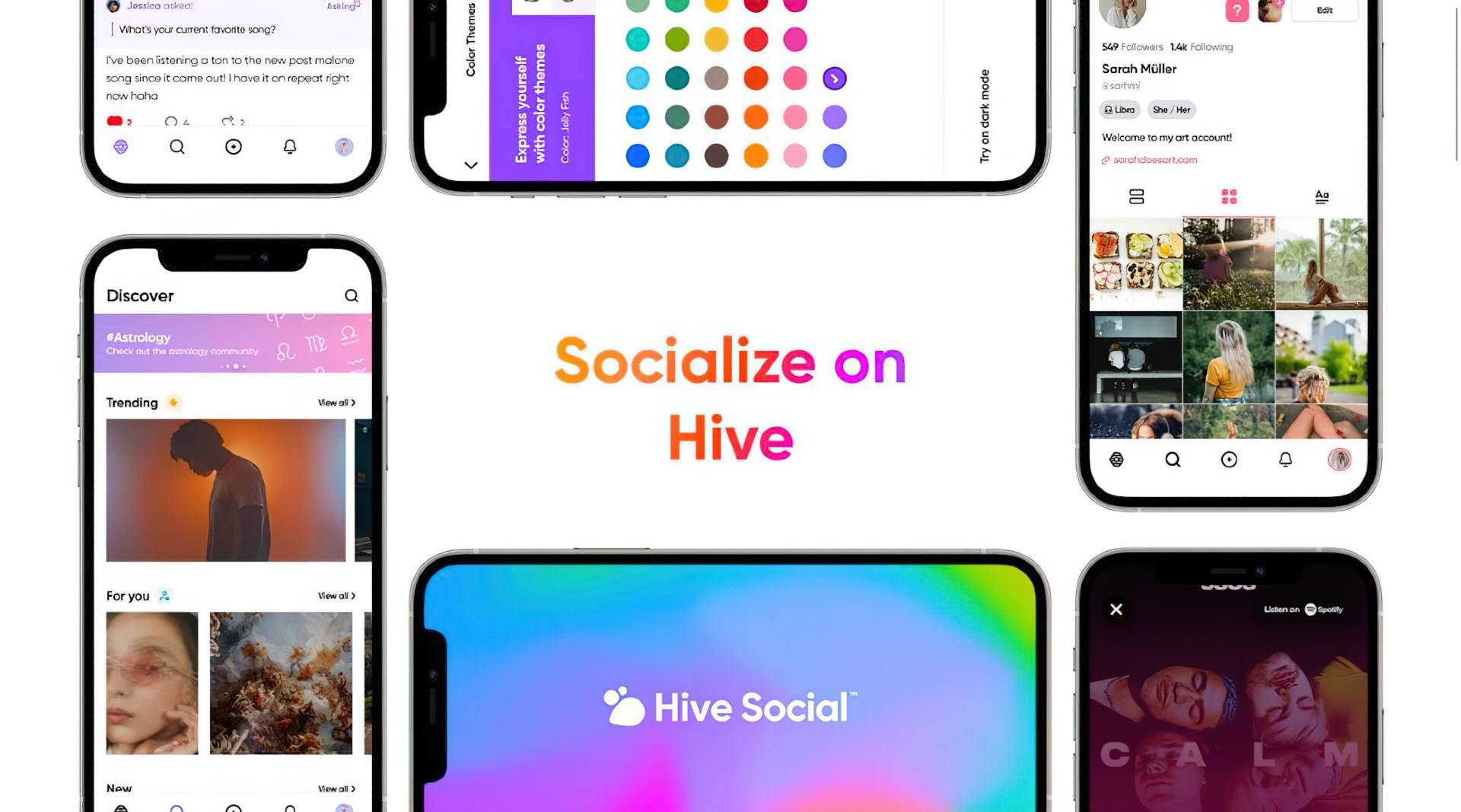 Hive Social image gallery not working