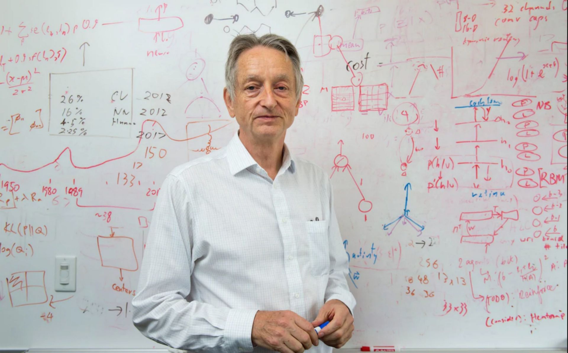 How long has AI existed: Geoffrey Hinton