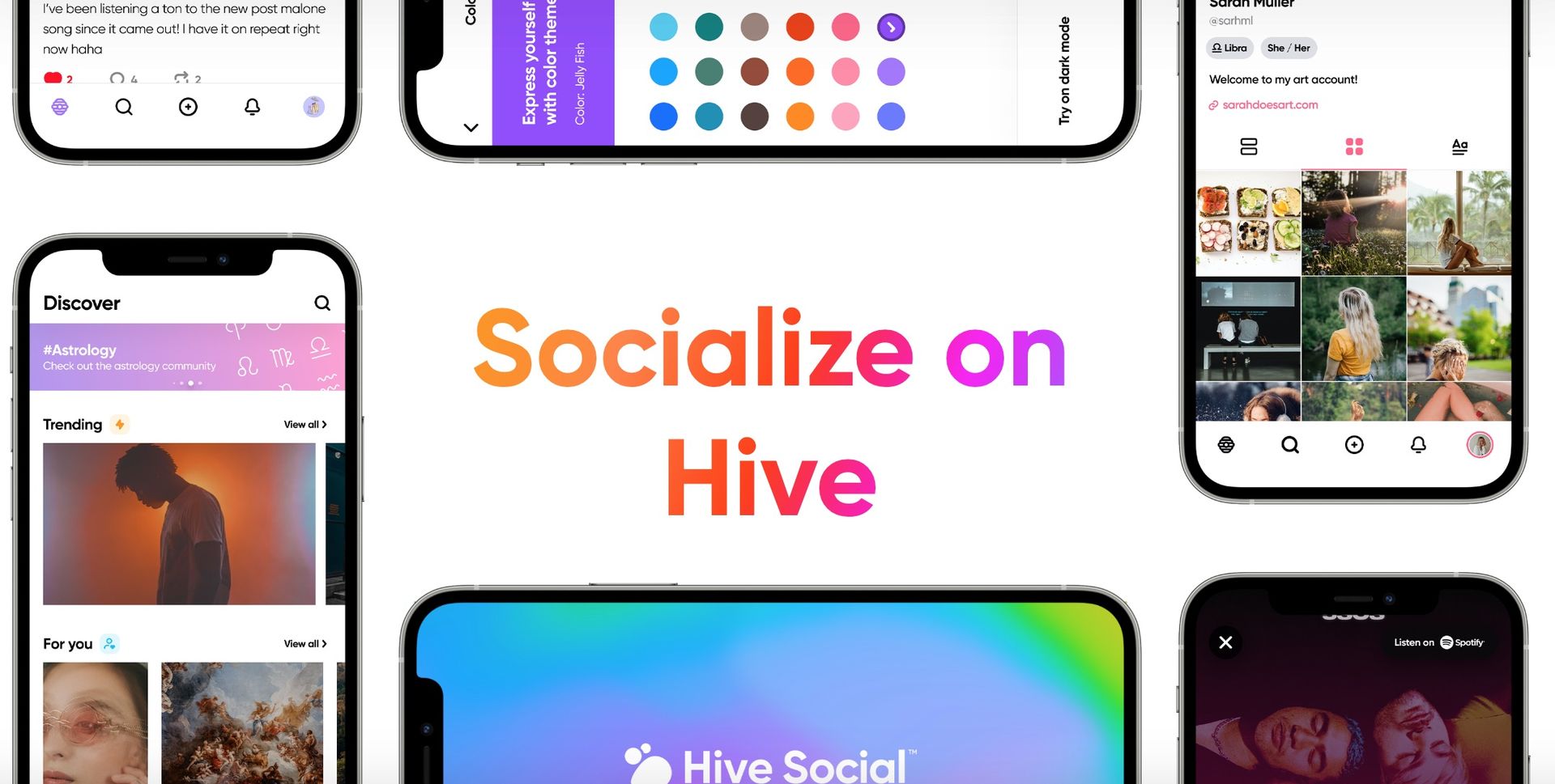 Hive Spotify integration: How to connect Spotify to Hive Social?