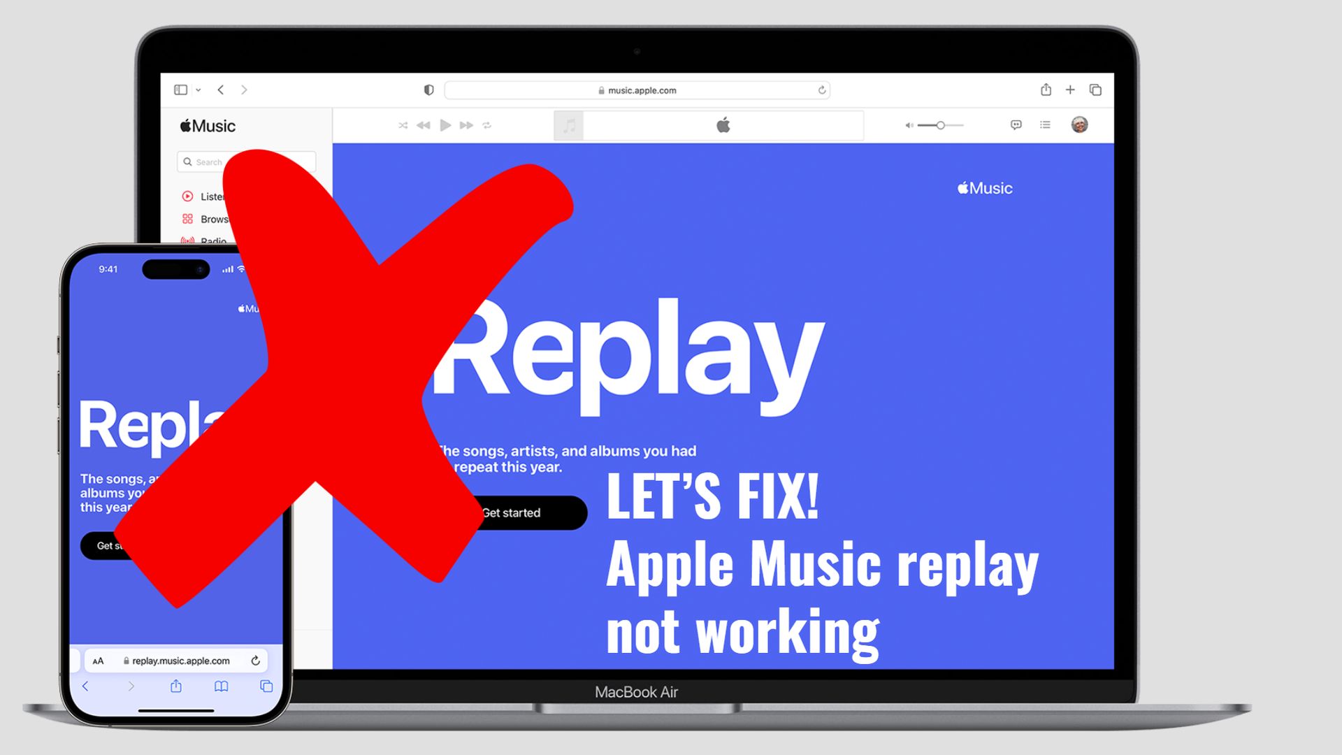 Apple Music Replay ne fonctionne pas : comment résoudre le problème de non-chargement (2022) ?